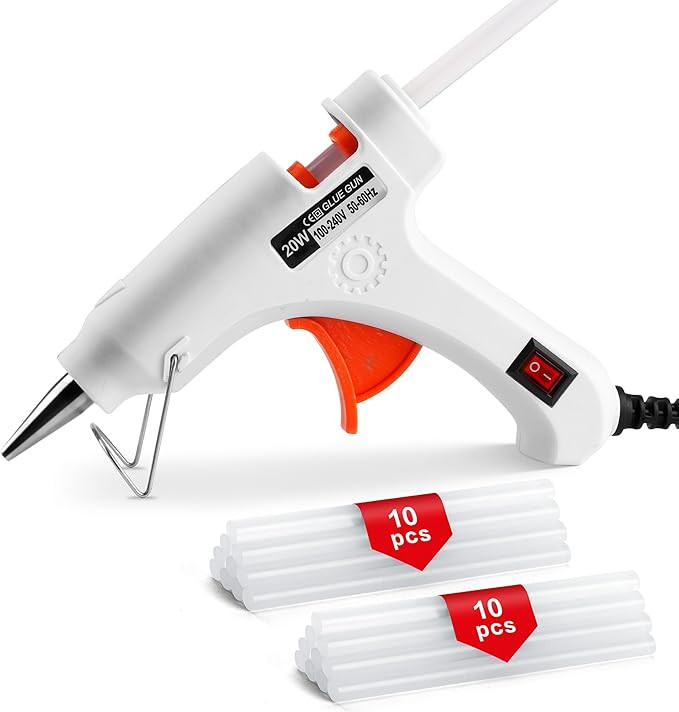 Hot Glue Gun Mini Glue Gun 20W White Glue Gun and Sticks Set Hot Glue Gun Kit Glue Gun Sticks for... | Amazon (CA)