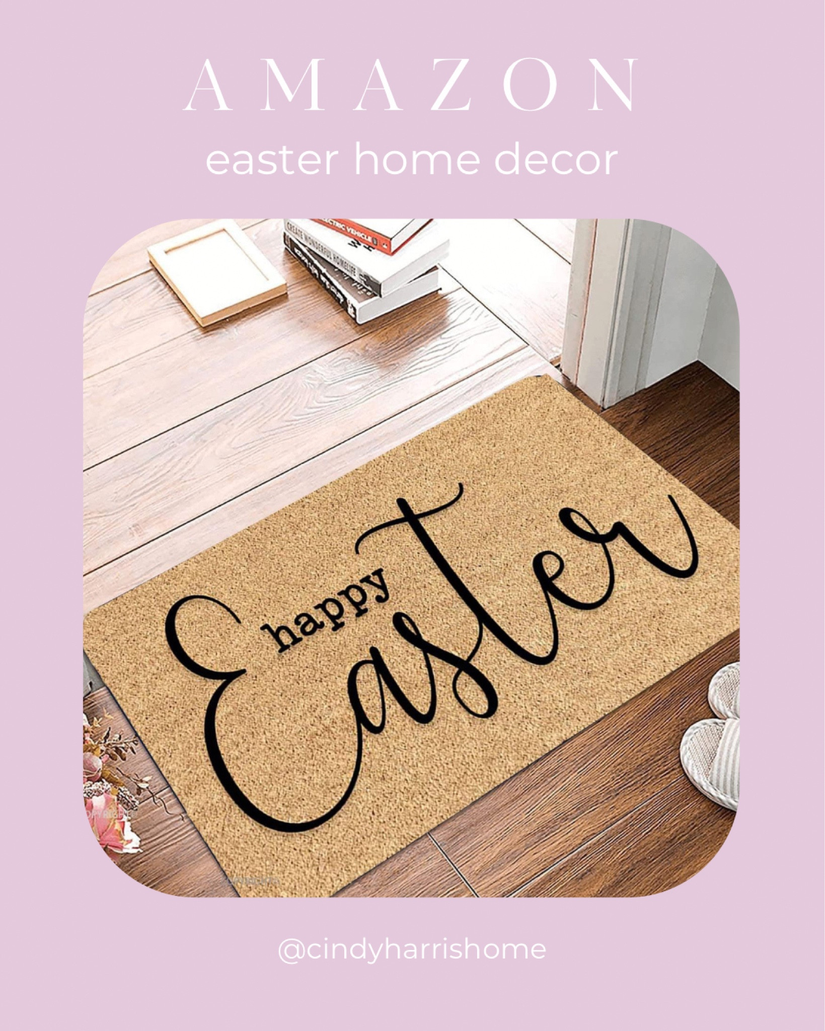 Cute Easter doormat from Amazon at the link here! 

#LTKhome #LTKSeasonal