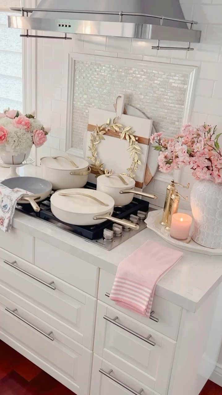 Spring Kitchen with the best
Cookware🌸
Kitchen Essentials, Ceramic Non Toxic Cookware.
Kitchen in Style 

#LTKstyletip #LTKSeasonal #LTKhome