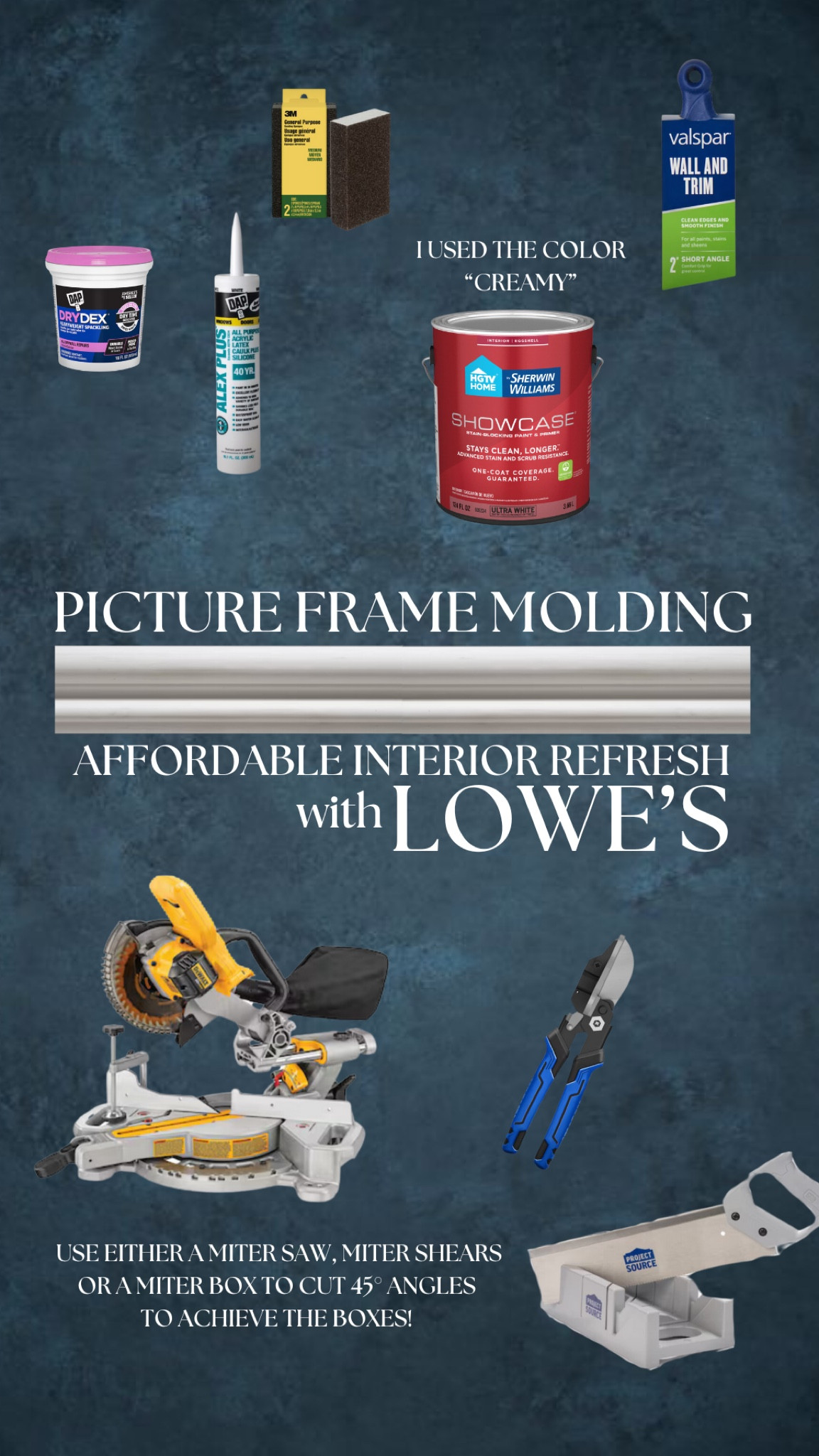 #ad #lowespartner Achieve picture frame molding with these materials from @loweshomeimprovement! An affordable project that is easy but with a big impact. Elevate & refresh your space ✨


#LTKstyletip #LTKhome
