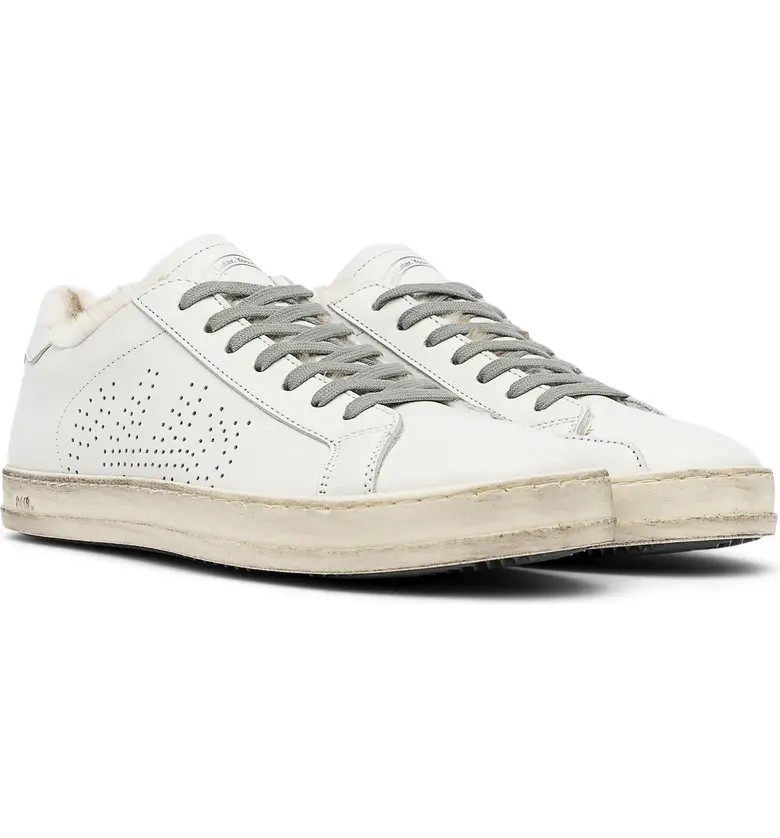 John Faux Fur Trim Sneaker | Nordstrom