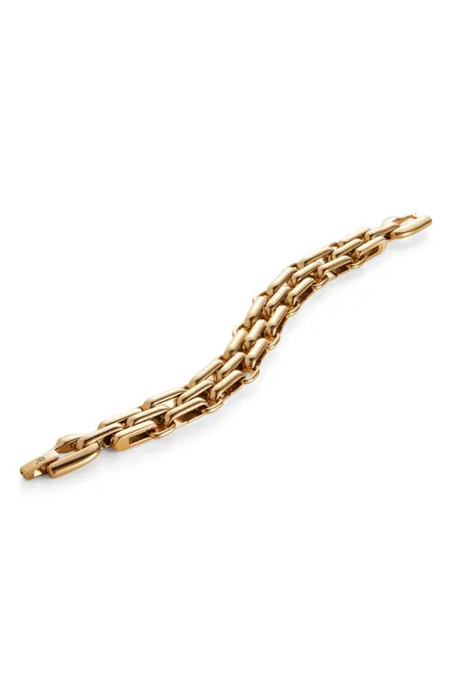 JENNY BIRD Slim Penelope Bracelet in High Polish Gold at Nordstrom, Size Small | Nordstrom