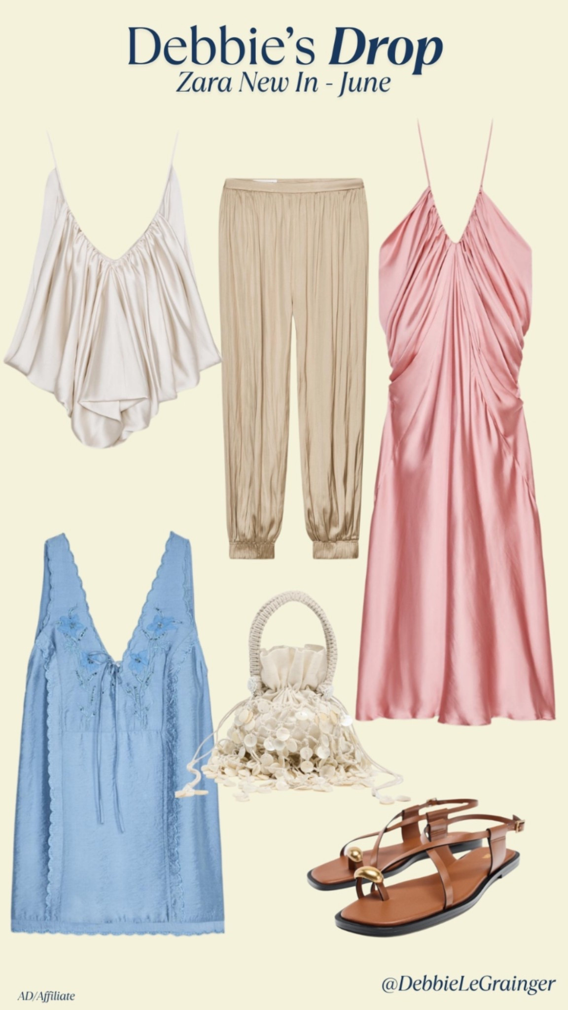 Sharing a few of the new in bits from Zara this week - I've bought the four silk fluid pieces so will do a try on when they arrive! 

#LTKuk #LTKsummer #LTKdresses