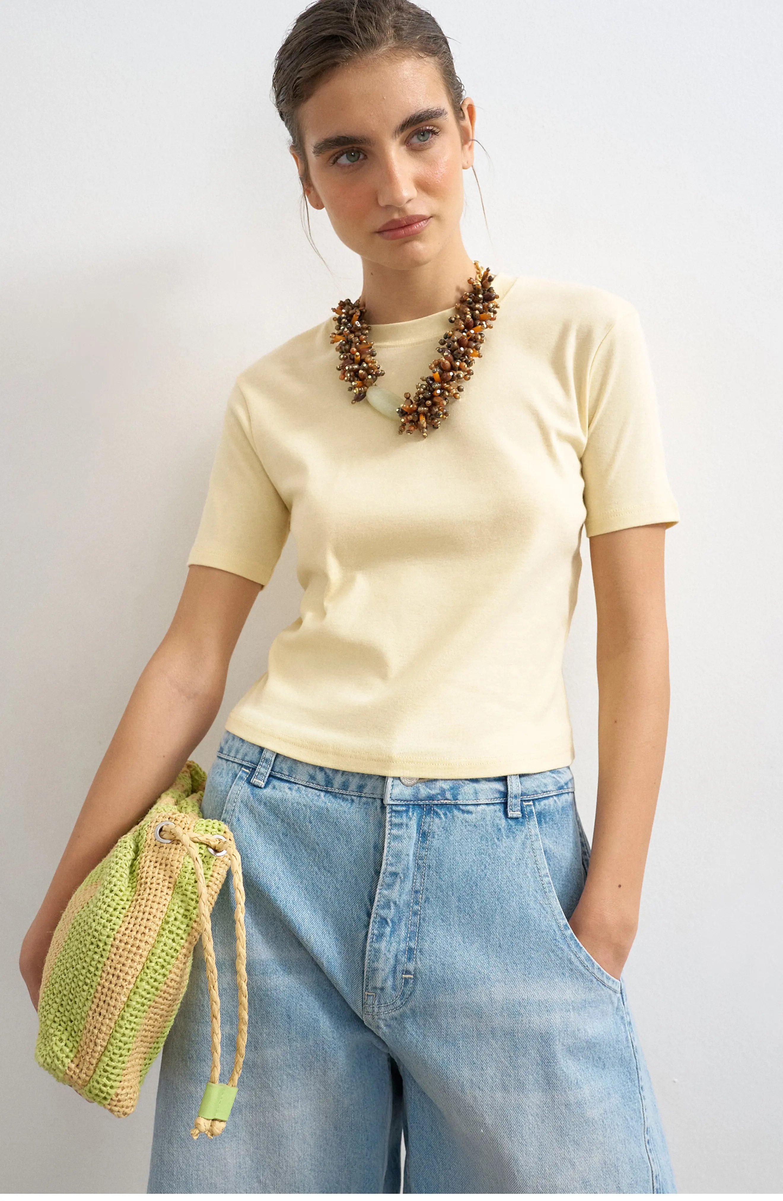 Everyday Shrunken Cotton T-Shirt (Women) | Nordstrom | Nordstrom