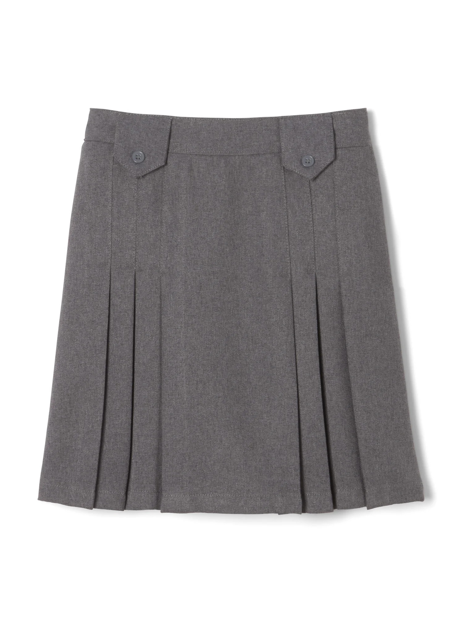 French Toast Girls School Uniform Adjustable Waist Front Tab Pleated Skirt, Sizes 4-20 & Plus - W... | Walmart (US)