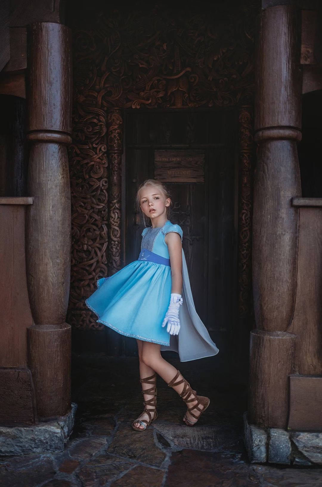 READY TO SHIP Elsa Princess Dress,Frozen Twirl Dress,princess dress,disney world outfit,Disney Co... | Etsy (US)