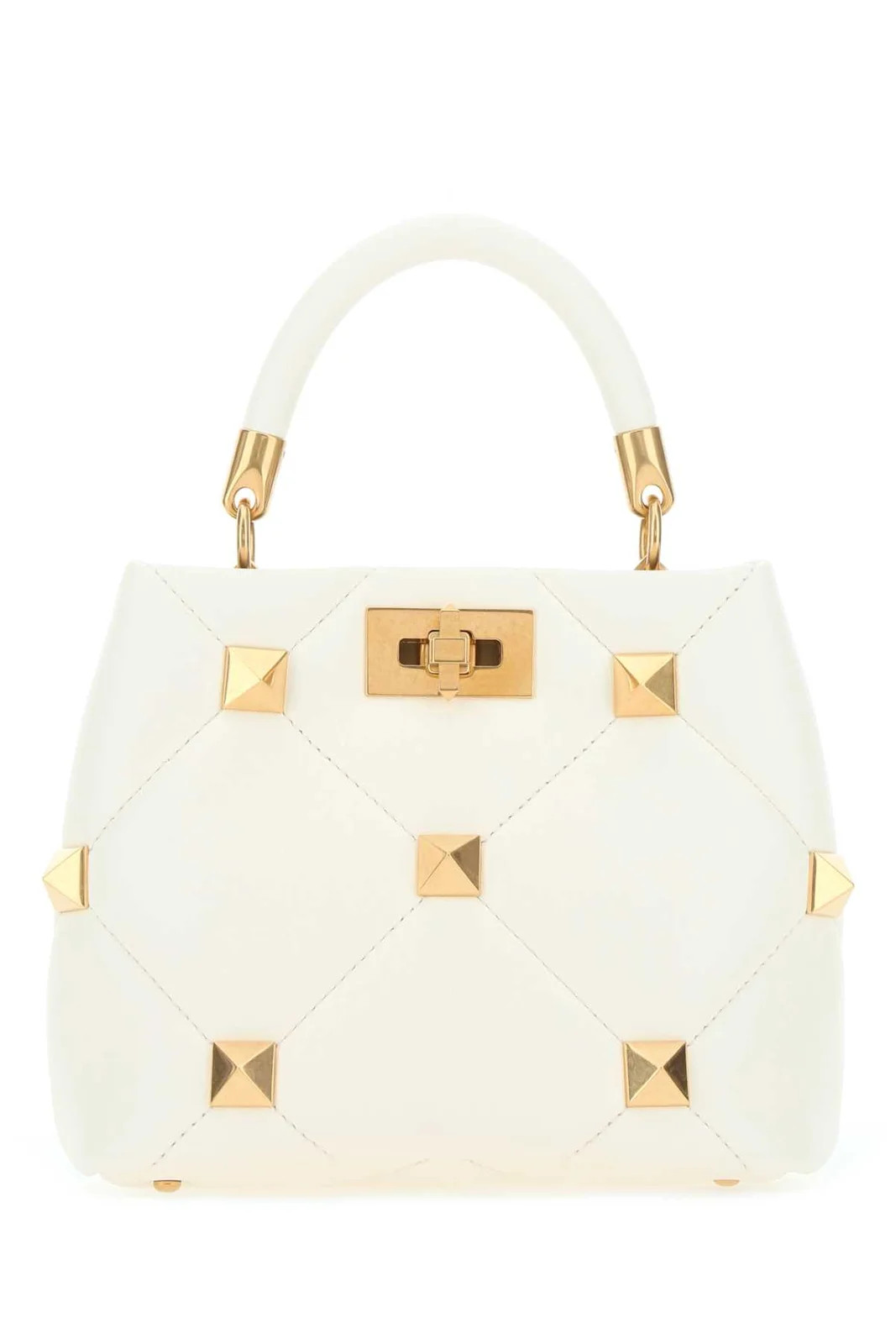 Valentino Garavani Roman Stud Strapped Shoulder Bag | Cettire Global