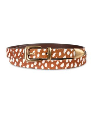 Levi's Skinny Western Metal Tip End Belt - Deer | Macy's