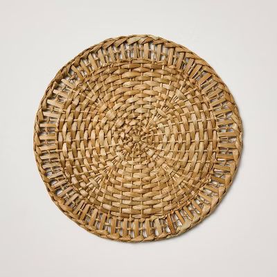 13" Natural Woven Plate Charger - Hearth & Hand™ with Magnolia | Target