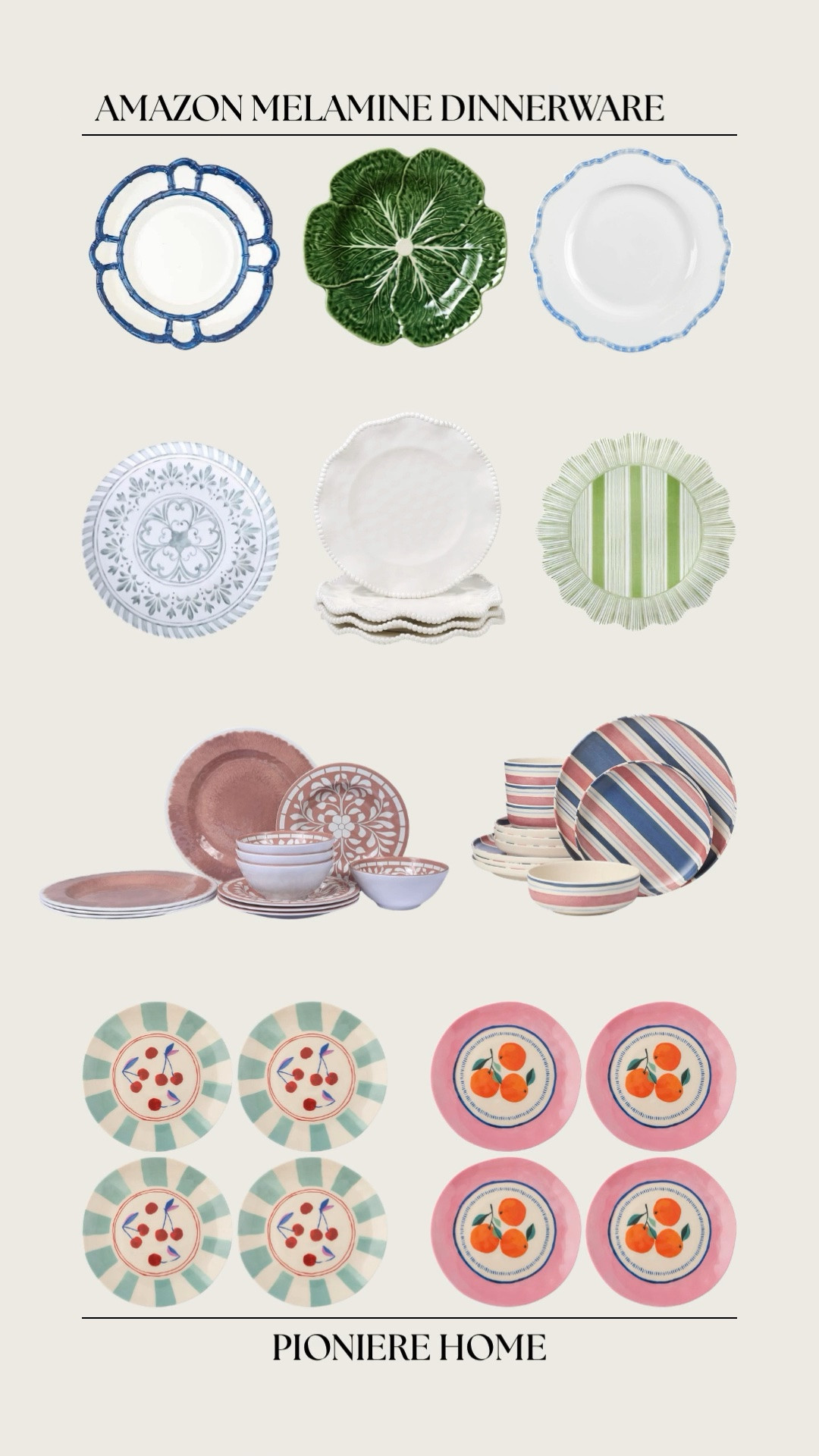 Amazon melamine dinnerware. Summer dinnerware, outdoor dinnerware, summer entertaining, affordable dinnerware

#LTKSeasonal #LTKHome #LTKSaleAlert