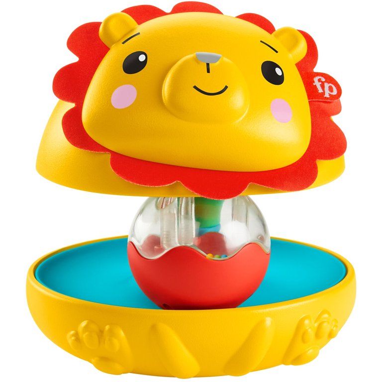 Fisher-Price Bat & Wobble Lion with Sounds and Textures For Baby - Walmart.com | Walmart (US)