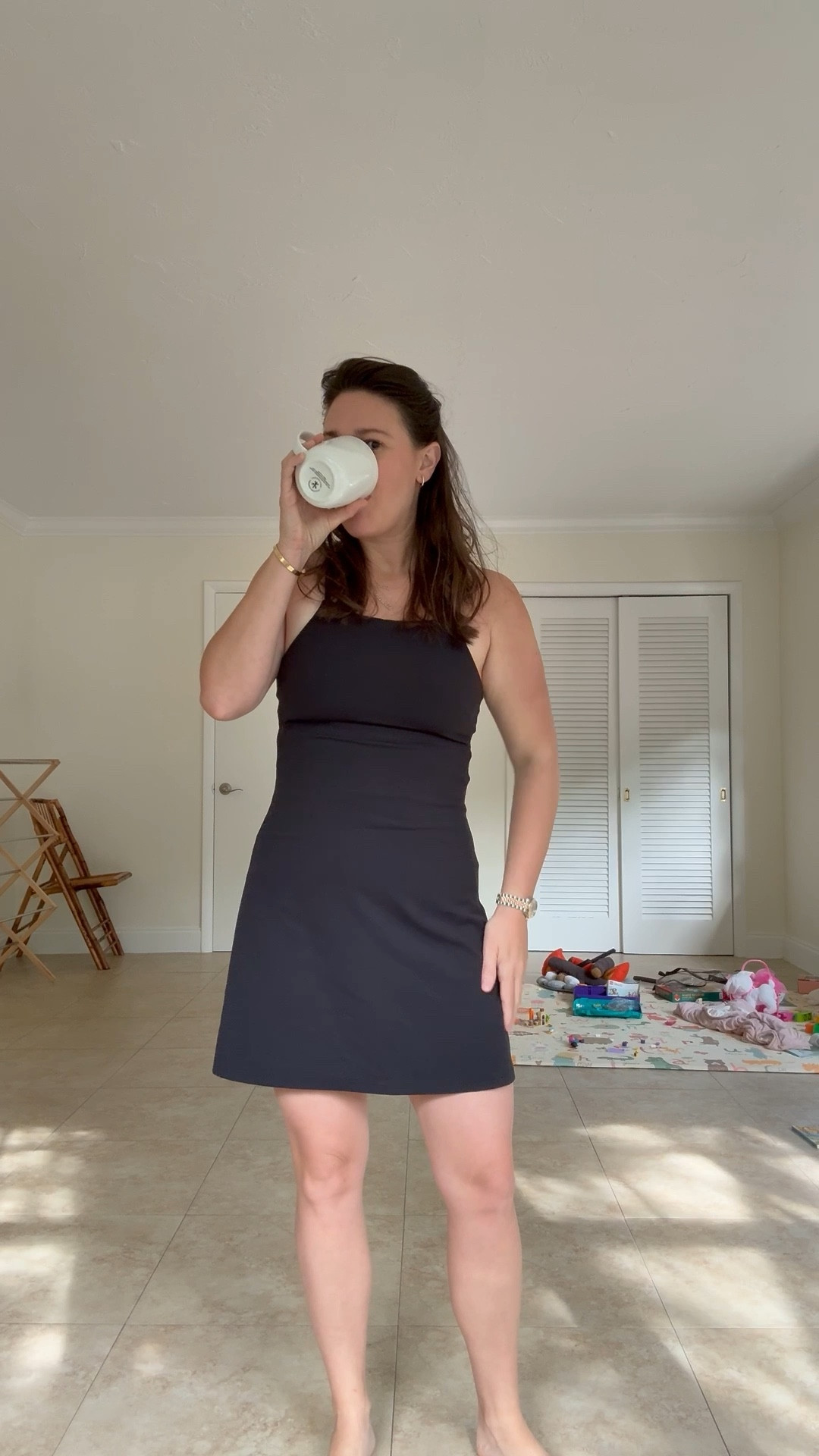 Summer mom errands style! Athletic dress with shorts and bra attached! Covered, smoothed and styled!

#LTKActive #LTKSummerEdit