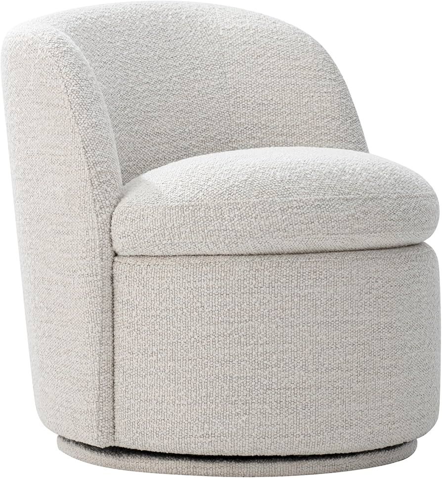 CHITA Swivel Barrel Chair, FSC Certified Comfy Upholstered Boucle Accent Chair for Living Room, C... | Amazon (US)