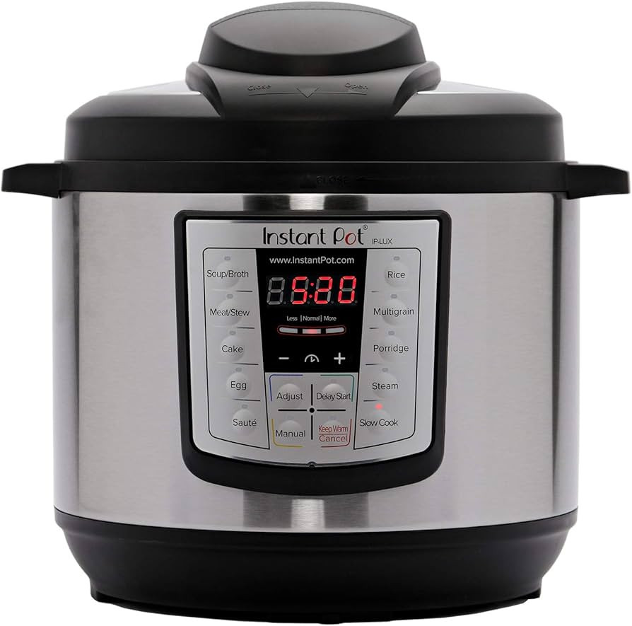 Instant Pot Lux 6-in-1 Electric Pressure Cooker, Sterilizer Slow Cooker, Rice Cooker, Steamer, Saute | Amazon (US)