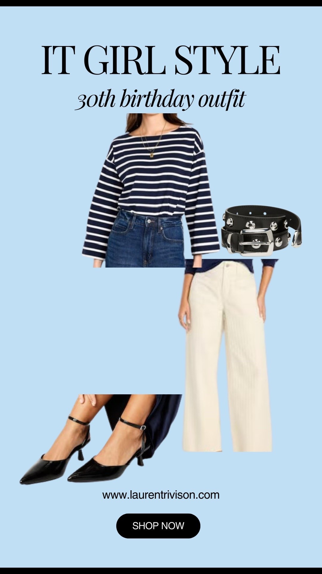 30th birthday outfit because turning 30 deserves a look that feels elevated, confident, and very main character.💃🪩

#LTKU #LTKSeasonal #LTKMidsize