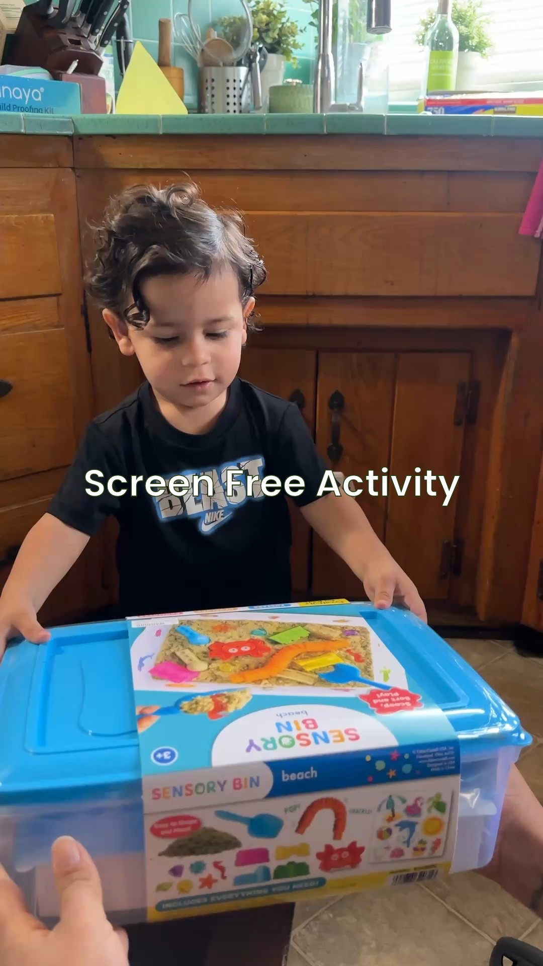Loved this sensory bin activity it kept my toddler entertained for a long time. Great for small spaces too! 🫶🏽💚 #screenfreeactivity #toddlermom #momlife

#LTKBaby #LTKFamily #LTKKids