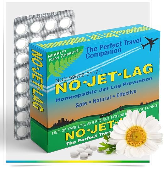 Miers Labs No Jet Lag Homeopathic Remedy + Fatigue Reducer for Airplane Travel Across Time Zones ... | Amazon (US)