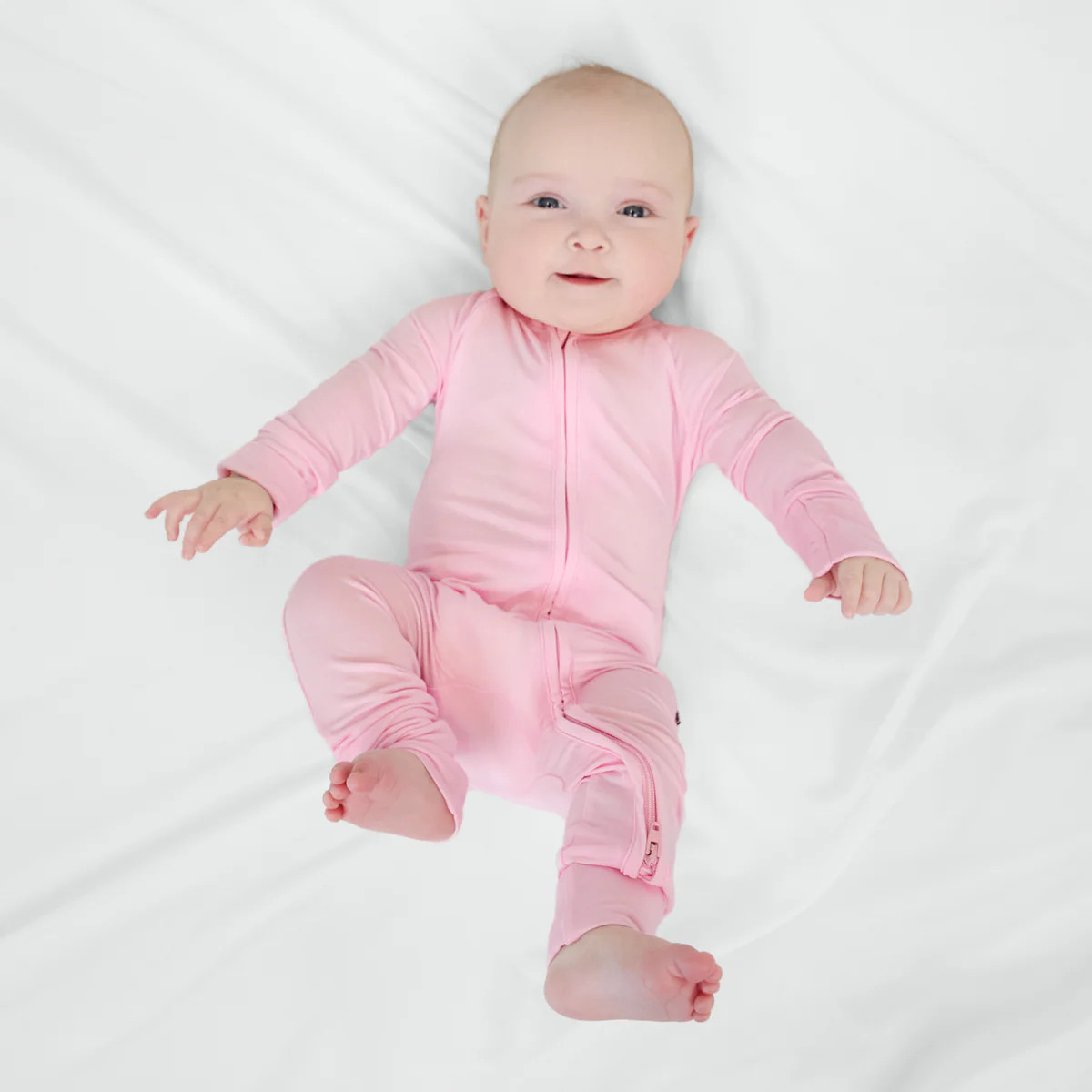 Soft Pink Zippy | Little Sleepies