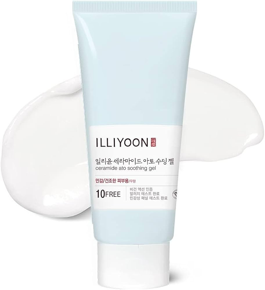 Illiyoon Ceramide Ato Soothing Gel - Vegan Facial Moisturizer for All Skin types, 5.9 Fl Oz (175m... | Amazon (US)