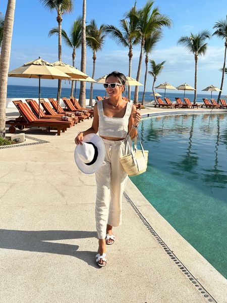 I can’t get enough of linen on linen for the summer. Here are some of my favorite linen tops and pants on Revolve. Loewe basket bag is in size small, and it’s the perfect bag for summer months or beach destination vacation 

#LTKitbag #LTKunder100 #LTKstyletip