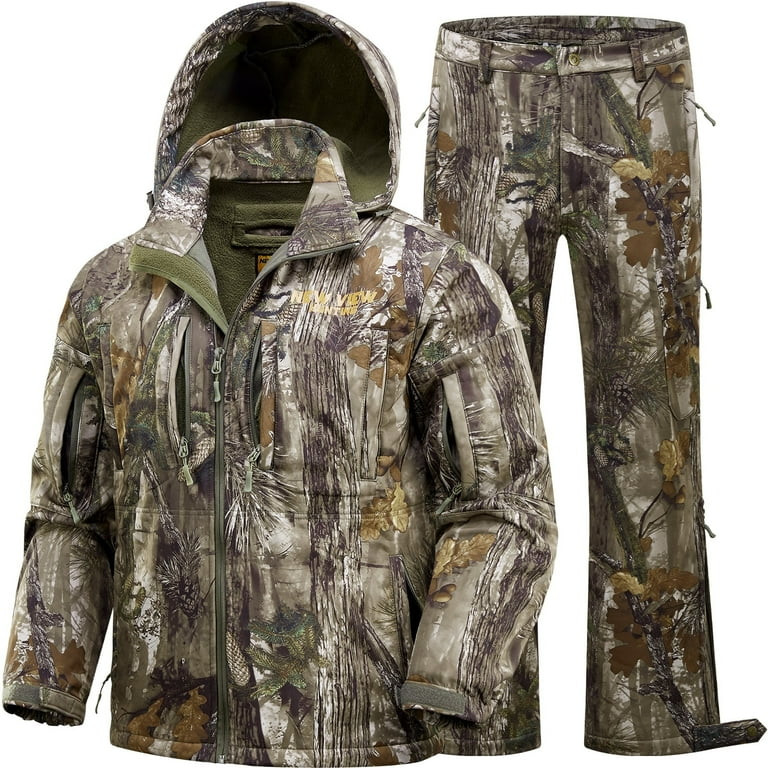 New View Quiet Hunting Clothes for Men, Camo Hunting Jacket and Pants, Water Resistant and Insula... | Walmart (US)