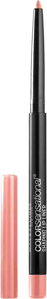Maybelline Color Sensational Shaping Lip Liner with Self-Sharpening Tip, Purely Nude, Nude, 1 Cou... | Amazon (US)