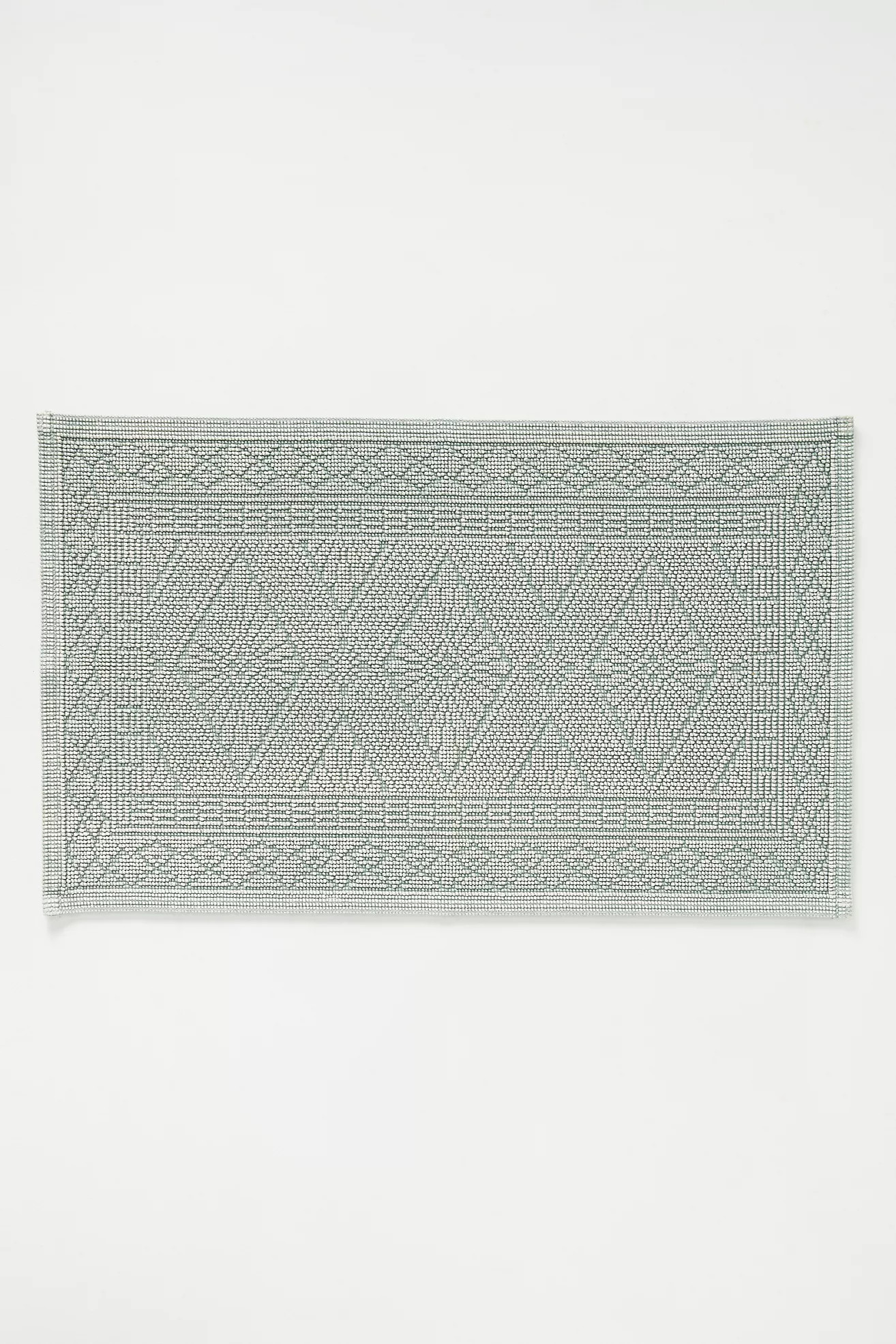 Misona Stonewashed Cotton Bath Mat | Anthropologie (US)