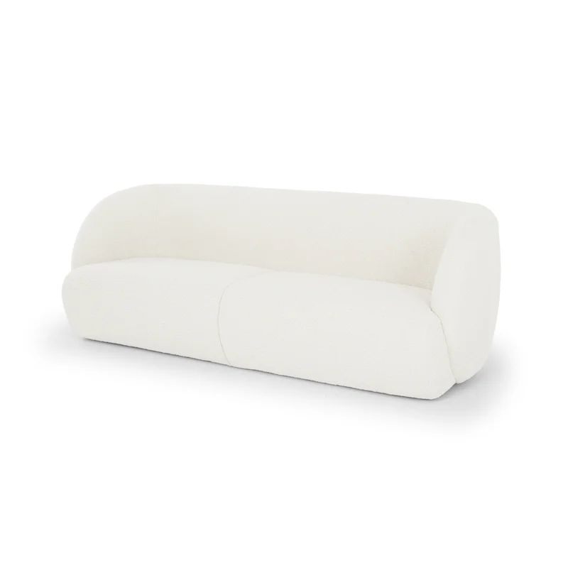 Svane 85" Wide Round Arm Curved Sofa | Wayfair Professional