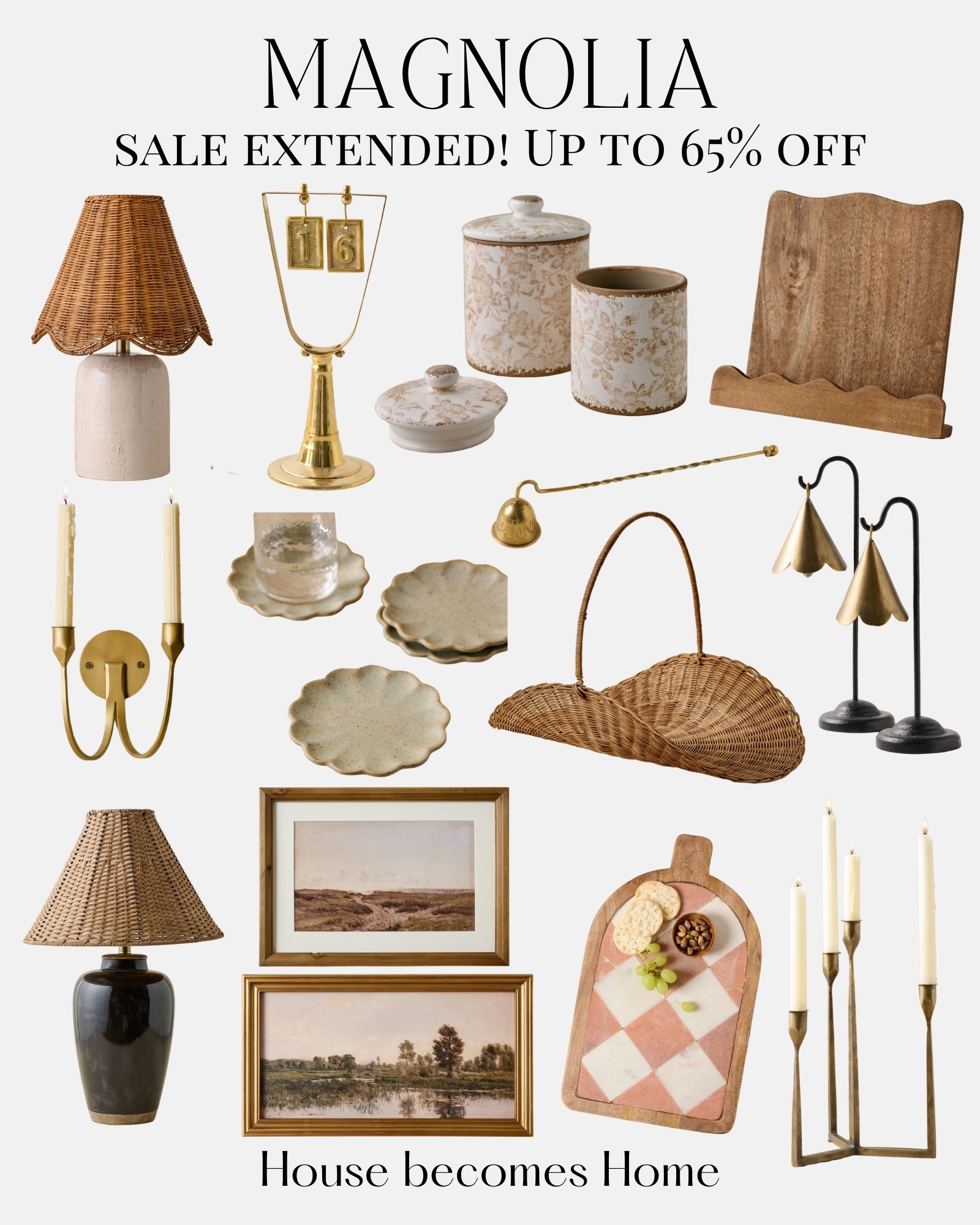 Magnolia sale extended! Up to 65% off! 

#LTKHoliday #LTKSaleAlert #LTKHome