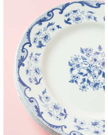 6pk 11in French Toile Dinner Plates | HomeGoods
