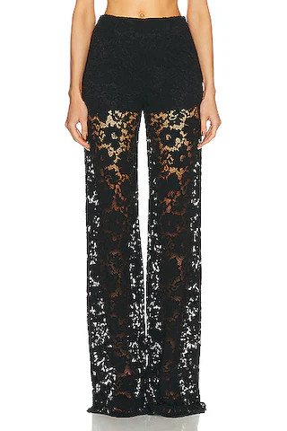 London Lace Flared Pant | FWRD 