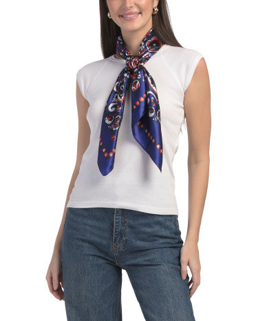 Printed Scarf for Women | Polyester | Marshalls