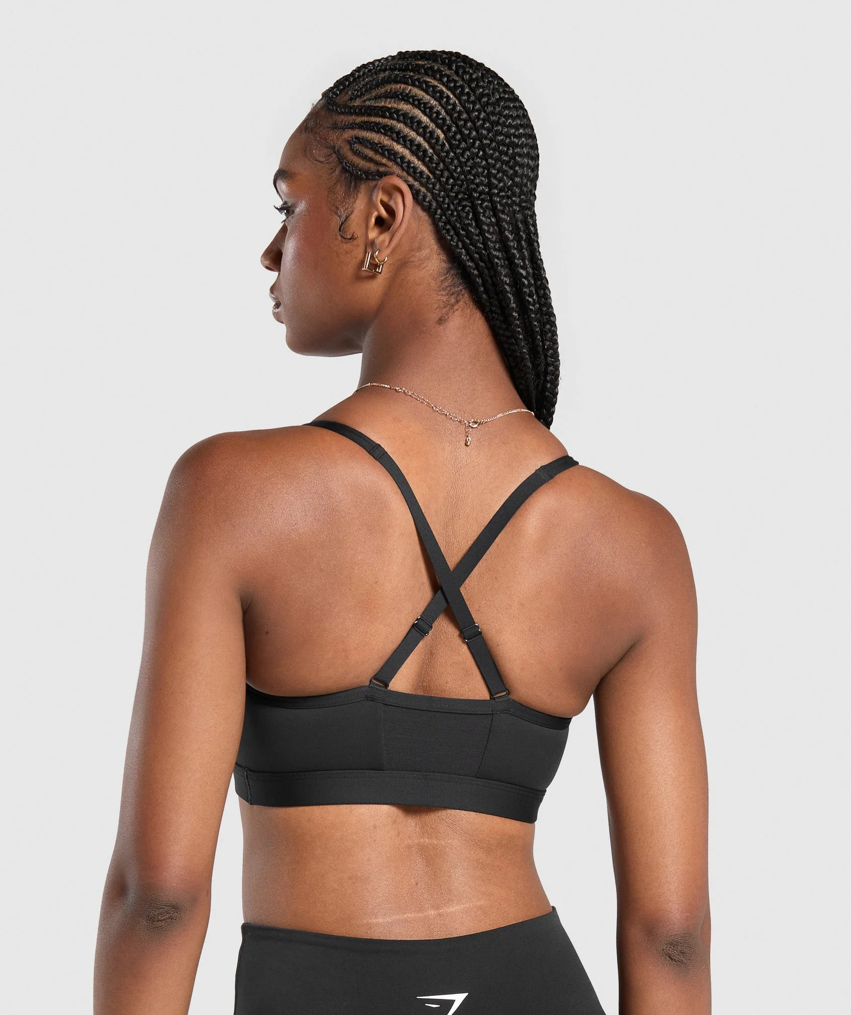 Gymshark Ruched Sports Bra - Black | Gymshark US