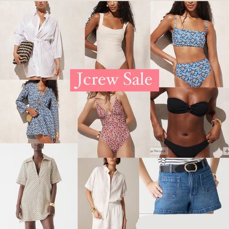 Jcrew sale! Swimsuit, sandals, summer style, summer outfit, swimsuit, bikini, one piece, 

#LTKSaleAlert #LTKSwim #LTKFindsUnder50