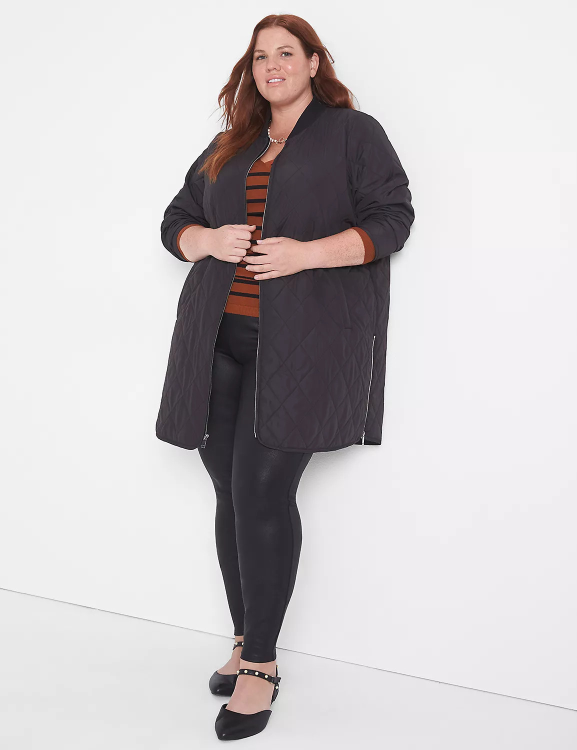 Liner Quilted Lightweight Jacket | LaneBryant | Lane Bryant (US)
