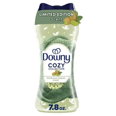 Downy Cozy Collection In-Wash Laundry Scent Booster Beads, Pistachio Cream Scent, 7.8 oz | Walmart (US)