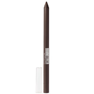 Maybelline Tattoo Studio Sharpenable Gel Pencil Waterproof Eyeliner - 910 Bold Brown - 0.04oz | Target