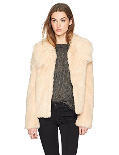 Guess Women's Agata Faux Fur Coat | Amazon (US)