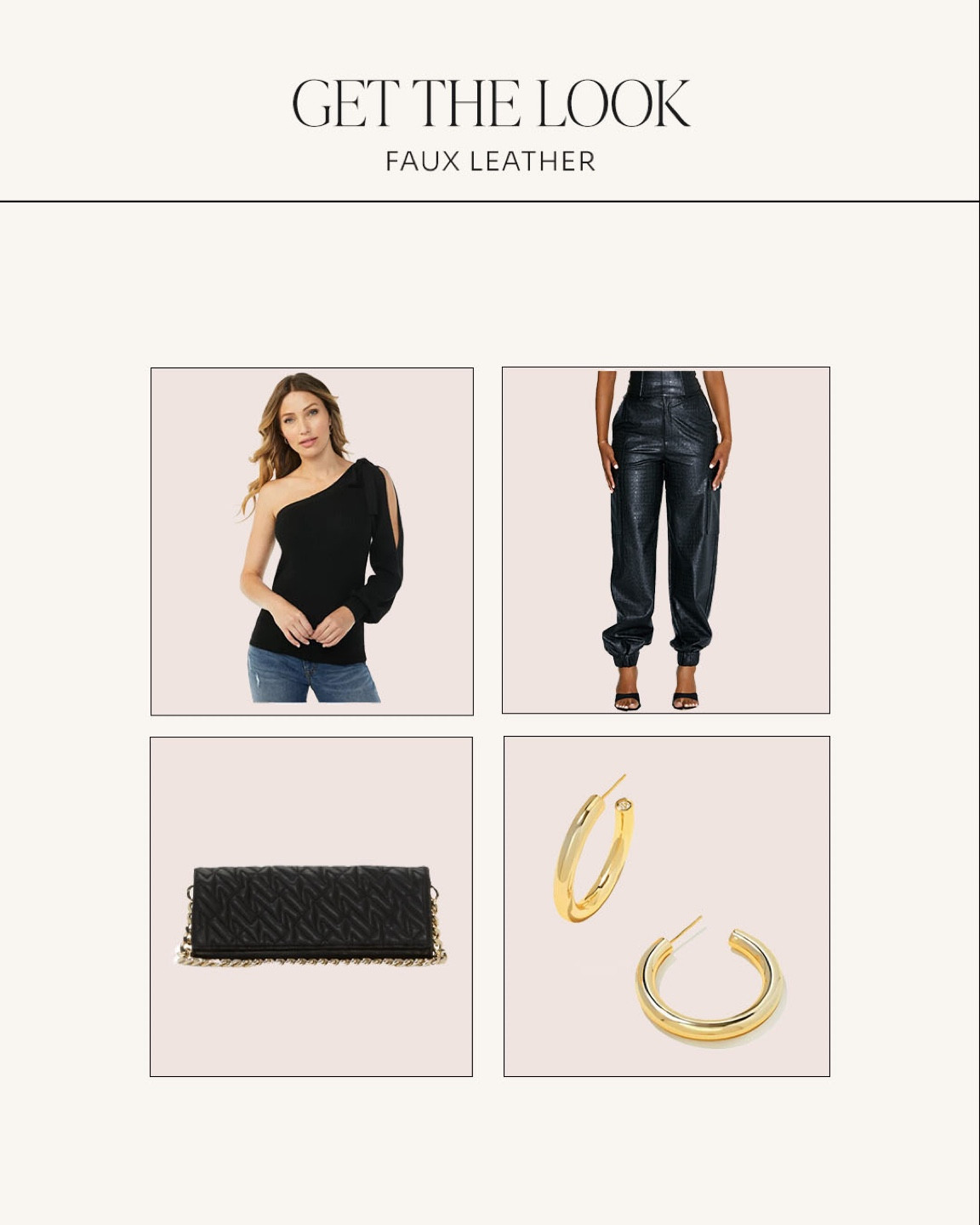 How I’m wearing faux leather 

#LTKstyletip