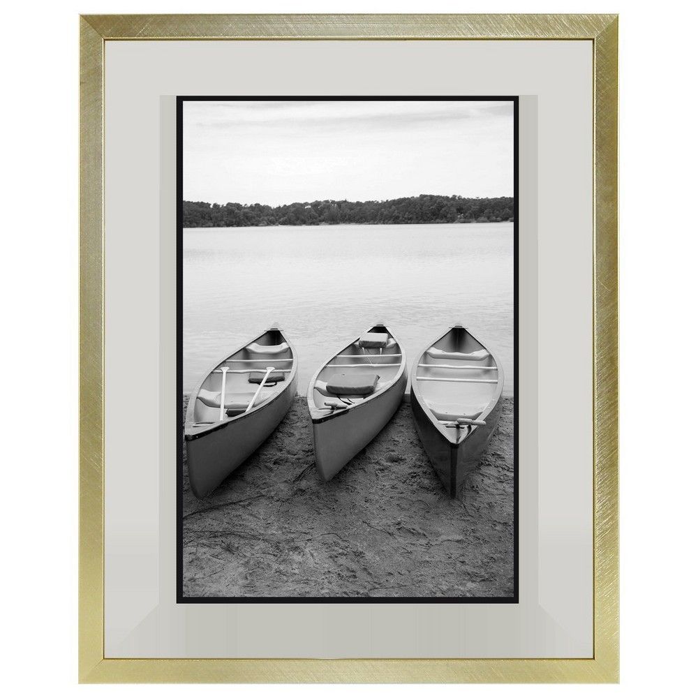 Metal Single Image Float Frame 8x10 - Brass - Project 62 | Target