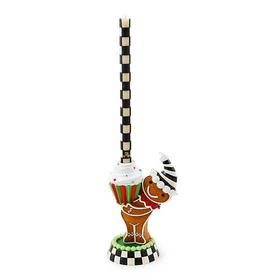 Bake Shop Gingerbread Candle Holder | MacKenzie-Childs