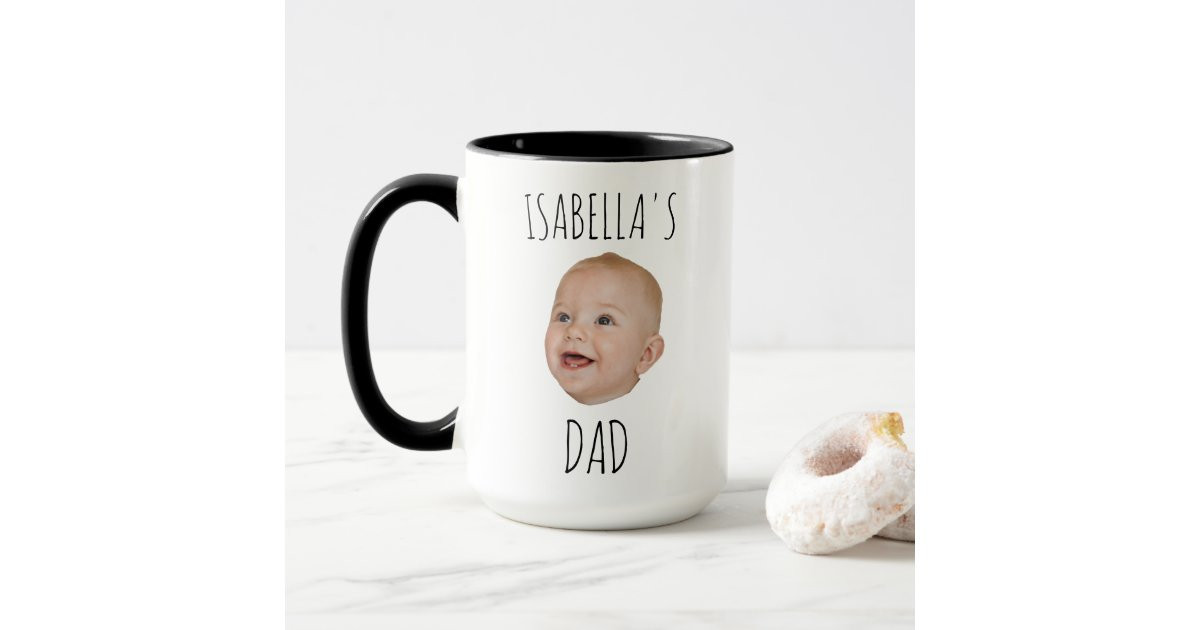 Custom Baby Face Mug, Baby Photo Coffee Mug | Zazzle | Zazzle