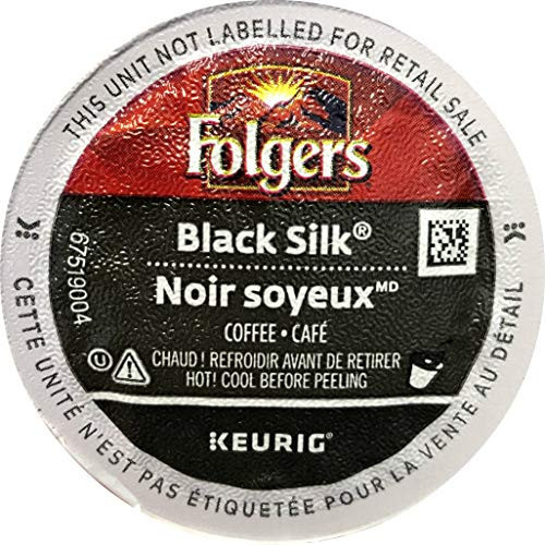 Folgers Black Silk K-Cups for Keurig Brewers, 18Count (Packaging May Vary) | Amazon (US)