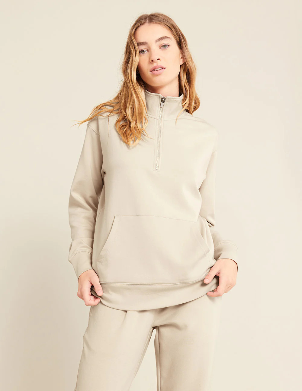 Unisex Quarter Zip Sweater | Boody NZ