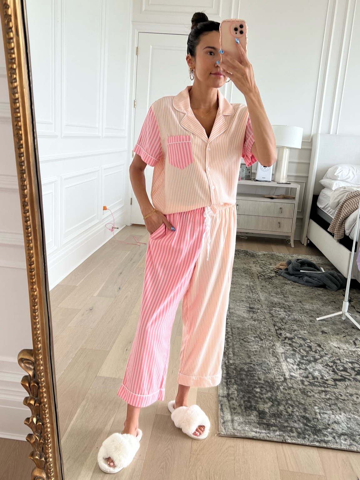 These bright new striped pajamas are so comfy & cute 🤩 I’m wearing size small. @walmartfashion @walmart #WalmartPartner

Women’s pajamas; comfy pajamas; girls pajamas; gifts for her; mom pajamas; striped pajamas; Walmart; fuzzy slippers; Christine Andrew 

#LTKstyletip #LTKhome #LTKunder50