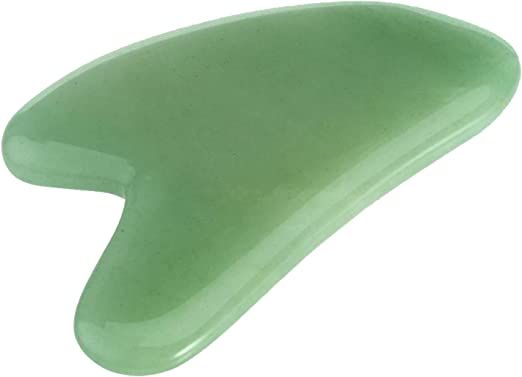 Rosenice Gua Sha Facial Tool Jade Stone Guasha for Face Body Massage SPA Acupuncture Therapy Trig... | Amazon (US)