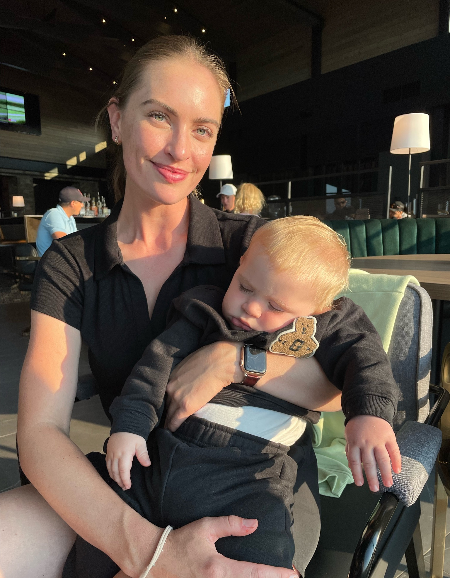 My golf partner fell asleep after 9 holes 👶🏼💕✨ 

#LTKkids #LTKbaby #LTKfamily
