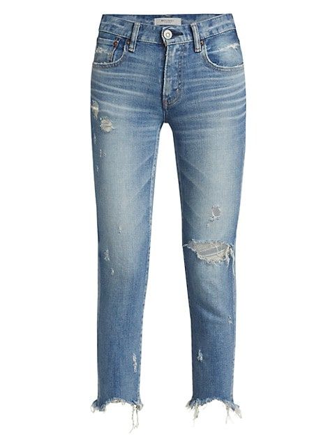 Glendele Distressed Skinny Jeans | Saks Fifth Avenue