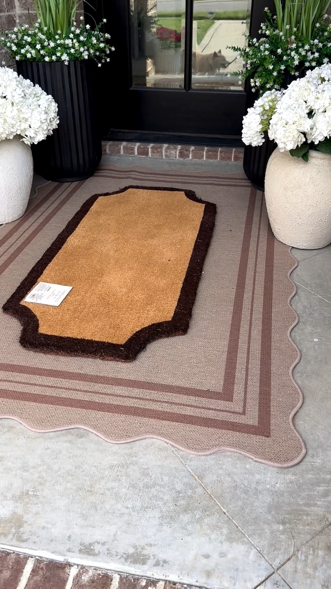 Large door mat in a classic style! Comes in two sizes. Thick and dense makes a great quality @Target

#LTKSeasonal #LTKHome #LTKstorytime
