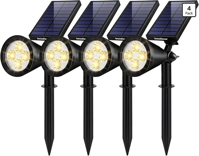 InnoGear Solar Lights Outdoor Waterproof Solar Garden Light for Outside Yard Landscape Lighting P... | Amazon (US)
